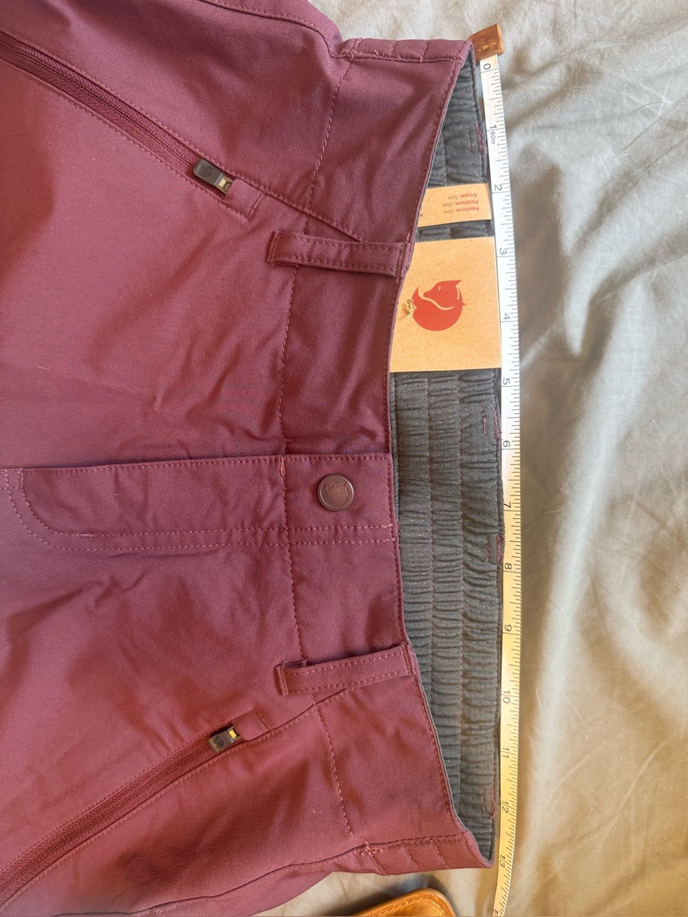 NWT Ladies Fjallraven Port Abisko Trail Stretch Shorts | 4 (EU 36) - Picture 12 of 15